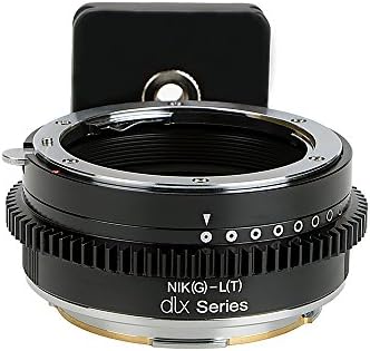 Адаптер за монтирање на леќи Fotodiox Pro - Nikon Nikkor F Mount G -Type D/SLR леќи на Leica T и SL/TL монтирање на каросеријата без