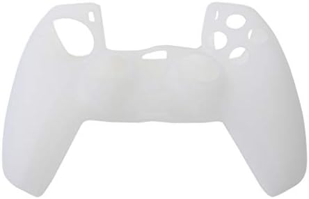 Случај за oyојстик на силиконски силиконски играч на џојстик за -sony PlayStation 5, силиконски гел гума за гума, додатоци за игра за контрола на кожата PS5, додатоци за заштит?