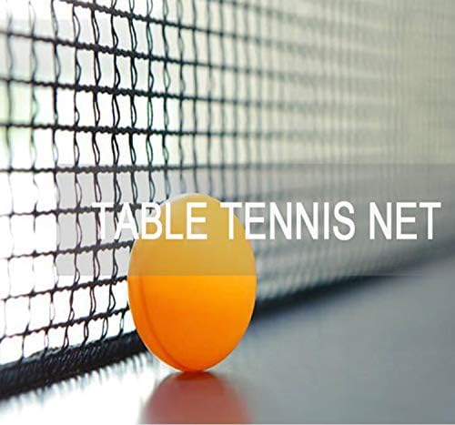 Замена на комите пинг -понг мрежи, со тениски мрежи за затегнување на ланци за која било табела 60 до 72 инчи, 2 пакувања црни