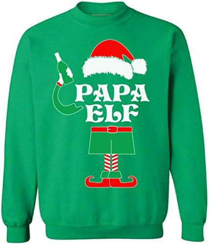 Незгодни стилови Папа Елф Грден Божиќен џемпер - Подарок за одмори за подароци за татко/татко/татко