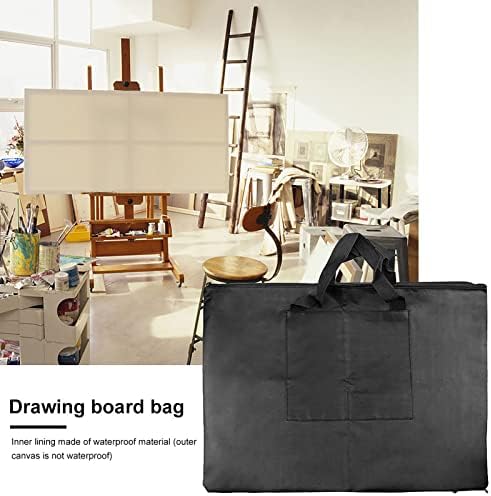 Yfwjd Водоотпорна најлон торба за цртање А2 табла за уметници портфолио за сликање Скицирање на уметност