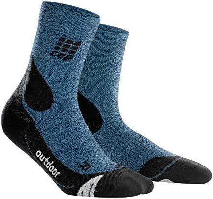 ЦЕП Женска Екипа За Компресија На Отворено Исечете Чорапи На Отворено Мерино Чорапи Со Средно Сечење