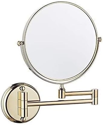 Ринил шминка огледало преклопување хотел бања телескопски огледало wallид двострано зголемување на убавината огледало на огледало