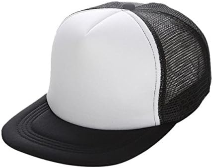 Празни црни капи за Крпеница за мажи мрежеста капа За камионџија Бејзбол Капи Капа За Бејзбол Капа Визир Шапка Унисекс горас пара