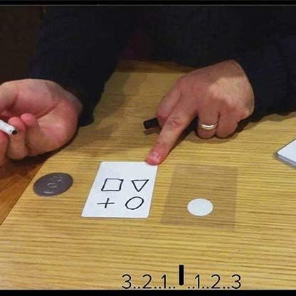 Контролни картички на Магичен трик на Магиски Магичен трик од Микел Шателаин