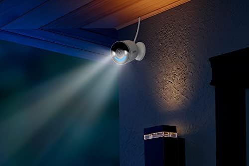 Lorex 4K Рефлектор Внатрешна/Надворешна Wi-Fi 6 Технологија Безбедносна Камера-Со Паметно Безбедносно Осветлување За Куќа, Стан