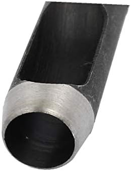 Нова LON0167 кожа заптивка, прикажан лента за појас, кој е сигурен, сигурна ефикасна дупка, алатка за рака, црна 11мм диа