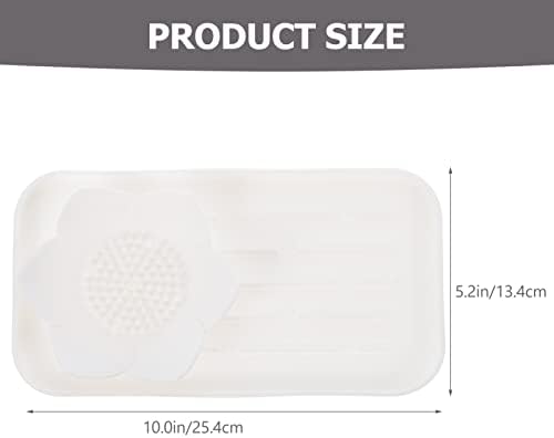 Алипис 2 парчиња силиконски кујнски мијалник за сунѓер, кујнски сапун сапун мијалник мијалник за сунѓер, организатор на организатор,