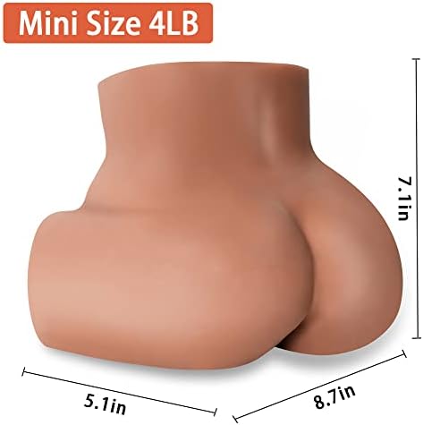 Машки мастурбатор џеб пичка газ секс кукла за возрасни играчки со живописни лабија вагината анален секс -шеткер, 3Д реален задник торзо