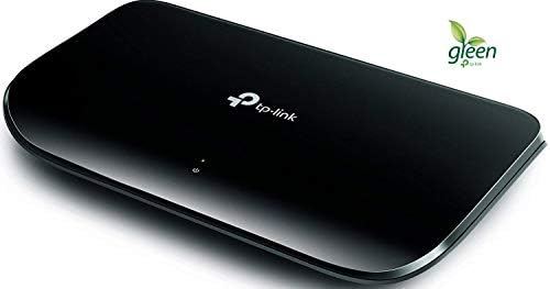 TP-Link 5 Port Gigabit Ethernet Network Switch | Приклучок и игра | Десктоп или wallид-монтажа | Сплитер за пластични куќишта Етернет | Без