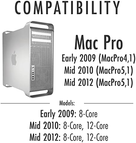 A-Tech ЗА Apple 64GB Комплет DDR3 1067MHz / 1066MHz PC3-8500 Mac Pro MacPro5, 1 MacPro4, 1 Средината На 2010 Почетокот На 2009