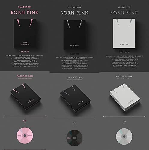 YG Plus - Born Pink [Box Set Ver.] 2 -ри албум+преклопен постер