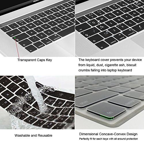 Проелајф Тајландски Ултра Тенок Силиконски Заштитник На Тастатурата Покријте Ја Кожата За Apple MacBook Pro Допир Бар Мрежница
