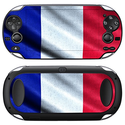 Sony PlayStation Vita Дизајн Кожата Знаме На Франција Налепница Налепница За PlayStation Вита