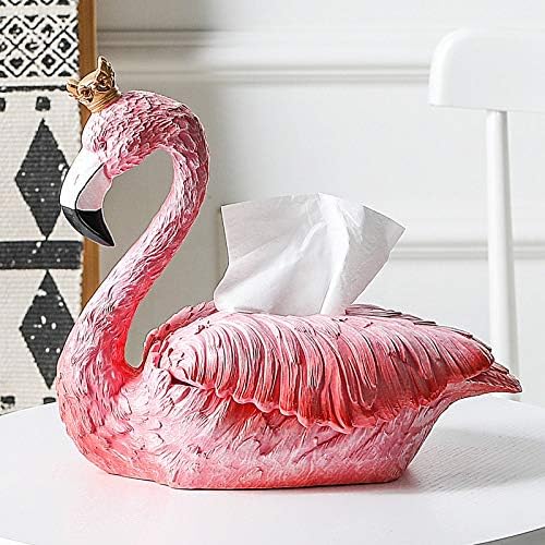 Анкус нордиски модерен фламинго ткиво кутија симпатична дневна соба кафе маса креативен послужавник едноставен ресторан ткиво