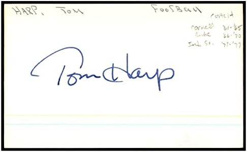 Том Харп Потпиша Индекс Картичка 3х5 Автограм РК Корнел Војвода 87537-Колеџ Намалување На Потписи