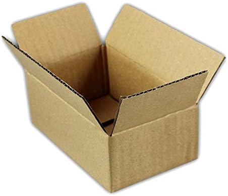 Екосвифт 50 6х4х3 Брановидни Картонски Кутии За Пакување Пошта Картони За Подвижна Кутија За Испорака