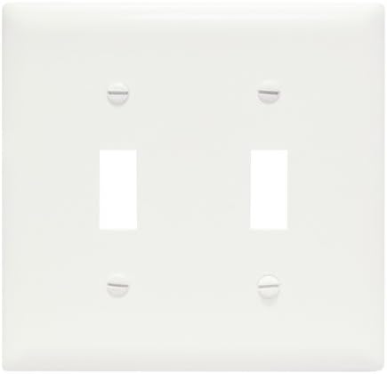 Legrand - Pass & Seymour TP3WCC12 TP1WCP10 Switch wallидни плочи, 3 -банда, бело