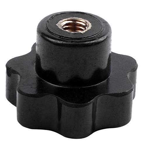 Geuxe Machinery Latche Knurled Clicking Nuts Knob M8 Femaleенска нишка 6 парчиња
