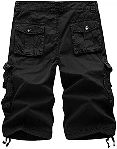 Класичен столар панталони шорцеви машки панталони на отворено плажа работа случајна панталона карго боја џеб мажи панталони плус