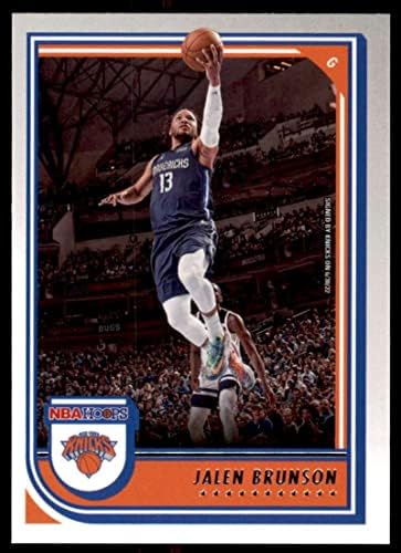 2022-23 Panini NBA Hoops 121 Jalen Brunson NM-MT New York Nicks Basketball Trading Card NBA