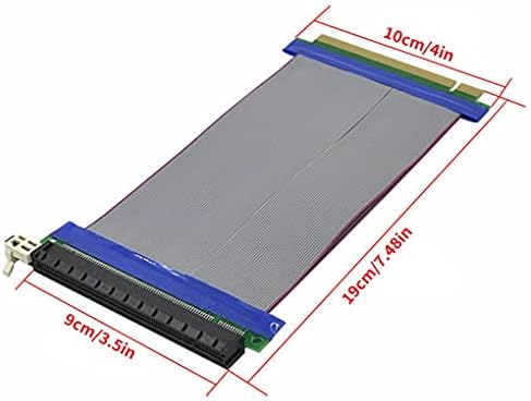 Конектори 2-25 PCS 15cm PCI Express PCI-E 16x Riser картичка Extender Флексибилен продолжен кабел за продолжување на картичката