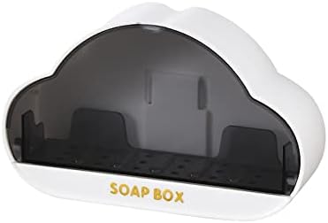 Na облак дупка бесплатна сапун кутија wallид што виси сапун сапун кутија флип сапун кутија бисер бела