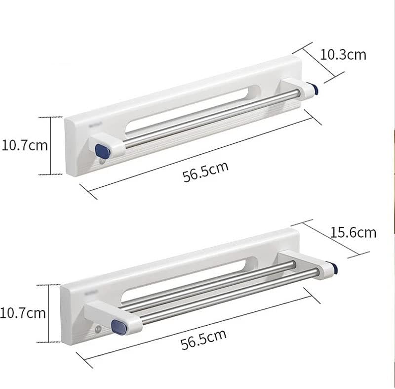 XXXDXDP LED индукциски држач за лесни крпи без дупчење 1/2 прачки крпи за бања додатоци за бања додатоци за бања
