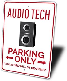 Аудио Технолошки Знак, Знак За Паркирање Со Аудио Технологија, Знак За Пештера Аудио Човек, Знак За Аудио Технологија, Знак За Технолошки