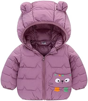 Зимски палта Детска дете бебе девојчиња девојки Подготвени јакна Симпатична цртана мечка со топла облека зимски палто за големи
