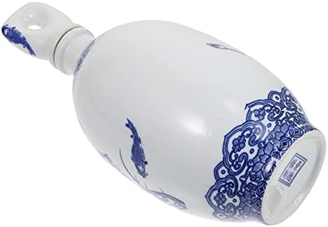 Cabilock Традиционално поставување керамичко шише шише јапонско шише Токури порцелан Традиционално саксија 0.