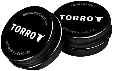 Комплет за нега на кожа Торо - Негување на чистач за кожа и обновувач и заштитен заштитник формулиран за употреба со оригинални производи од Торо
