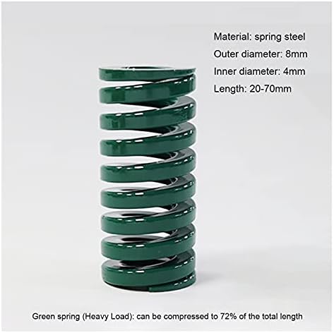 Изворите на компресија се погодни за повеќето поправка I 1 зелена калап пролетна компресија за печатење на компресија умре тешка пролет