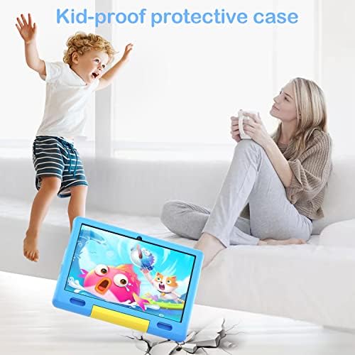 Кулфан Детска Таблета 10 инчен Таблет 1080П HD 2GB RAM МЕМОРИЈА+32GB ROM Со Двојна Камера Андроид 10.0 Таблет За Учење За Родителска