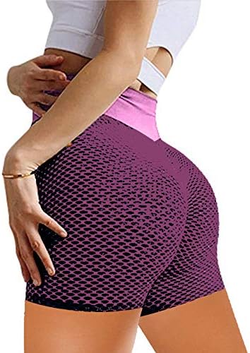 Фитнес задникот со тесно прилагодување на жените за подигнување на жените од женски шорцеви случајни плус големина фитнес шорцеви хеланки