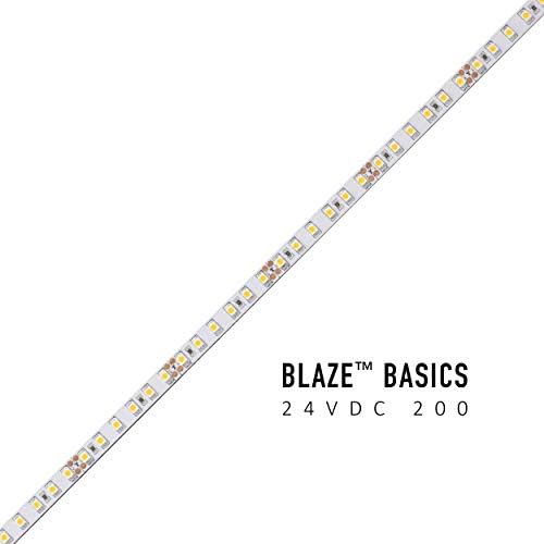 Диода LED Blaze ® Основи 200 LED Лента Светлина 24V 2700K 100ft 2.93/ft Калем