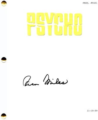 Вера Мајлс потпиша анограмско психолошко скрипта за филмови - во режија на Алфред Хичкок, Ентони Перкис, etенет Ли, многу ретко