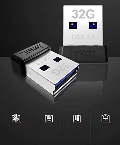 Lexar ScompDrive S47 32GB USB 3.1 црна, LJDS47-32GABBK