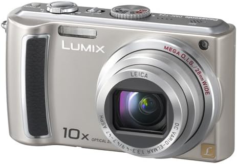 Panasonic Lumix DMC-TZ4K 8.1MP дигитална камера со стабилизиран зум на мега со широк агол со широк агол