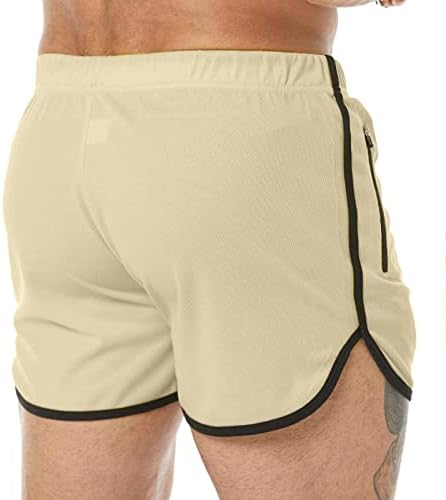 Озммјан мажи кои трчаат шорцеви летни фитнес панталони со три точки панталони спортски шорцеви брзо сушење панталони
