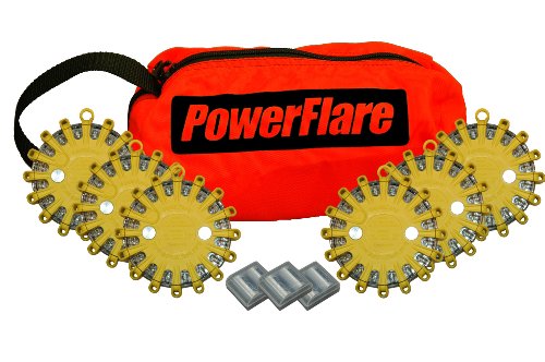 PowerFlare - SP6O -A -Y - LED безбедносен пламен, килибар, оперативен живот до 150 ч. Стабилен, 80, 000 Миликандела