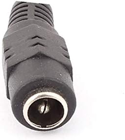 X-Ree 6pcs 2.1x5,5 mm Femaleенски штекер DC Power Cable 27cm за CCTV Security Camera (6PCS 2.1x5,5 mm Socket Hembra Cable de alimentación de