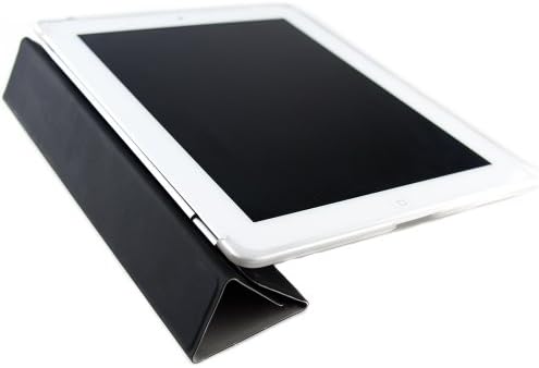 KWMobile TPU Silicone Case компатибилен со Apple iPad 2/3 / 4 - Компатибилен заштитен капак на меко паметно покритие - Бело