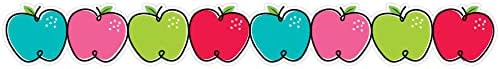 Билтен за креативни наставни печати Doodle јаболка, декор за гранични училници во EZ Boundetin