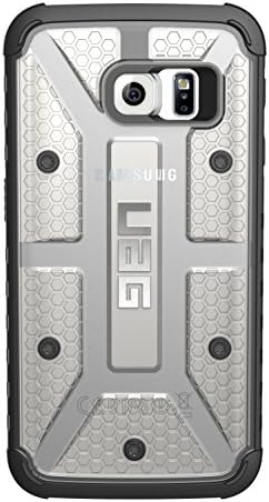 УРБАНА ОКЛОПНА ОПРЕМА UAG-GLXS6EDGE-ICE-VP UAG Samsung Galaxy S6 Edge [5.1-инчен Екран] Пердув-Лесен Композит [МРАЗ] Воена Капка Тестирана