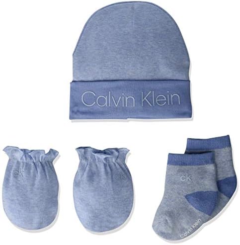 Детски момчиња од Калвин Клајн Детска унисекс чорапи и капи и белезници Подароци поставени за бебиња 0-6 месеци