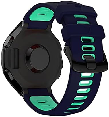 Mopz Watch Band Silicone замена за замена за набудување за Garmin Forerunner 235 220 230 620 630 735xt нараквица на отворено спортски