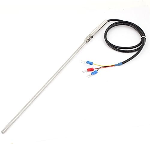 Кабел Larro 1Meter PT100 Thermocoupe Themper 5 * 250мм Сензор за сензор