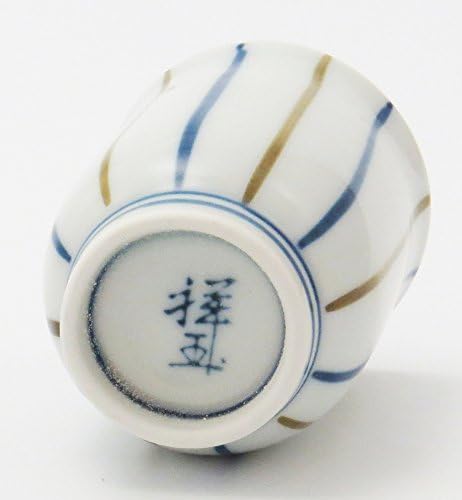 24to3 西富陶磁器 西富陶磁器 Hasami Ware Sanwa Pattery Cup, 2-боја Tususa