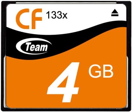 4gb Тим CF Мемориска Картичка Со Високи Перформанси 133x За Aiptek PocketCam 3 Мега 4000. Оваа Картичка Доаѓа со.